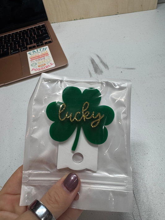 lucky shamrock 30/40 oz topper