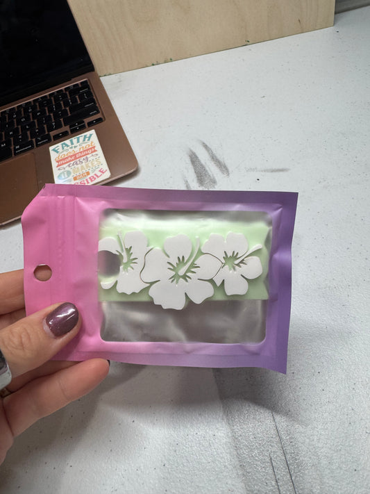 hibiscus flower 30/40 oz topper