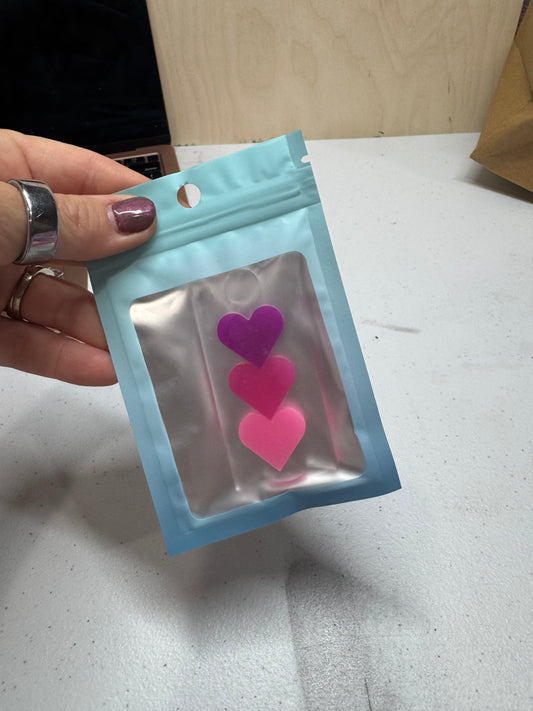 Stacked Hearts Tumbler Topper 40/30 oz and 20oz