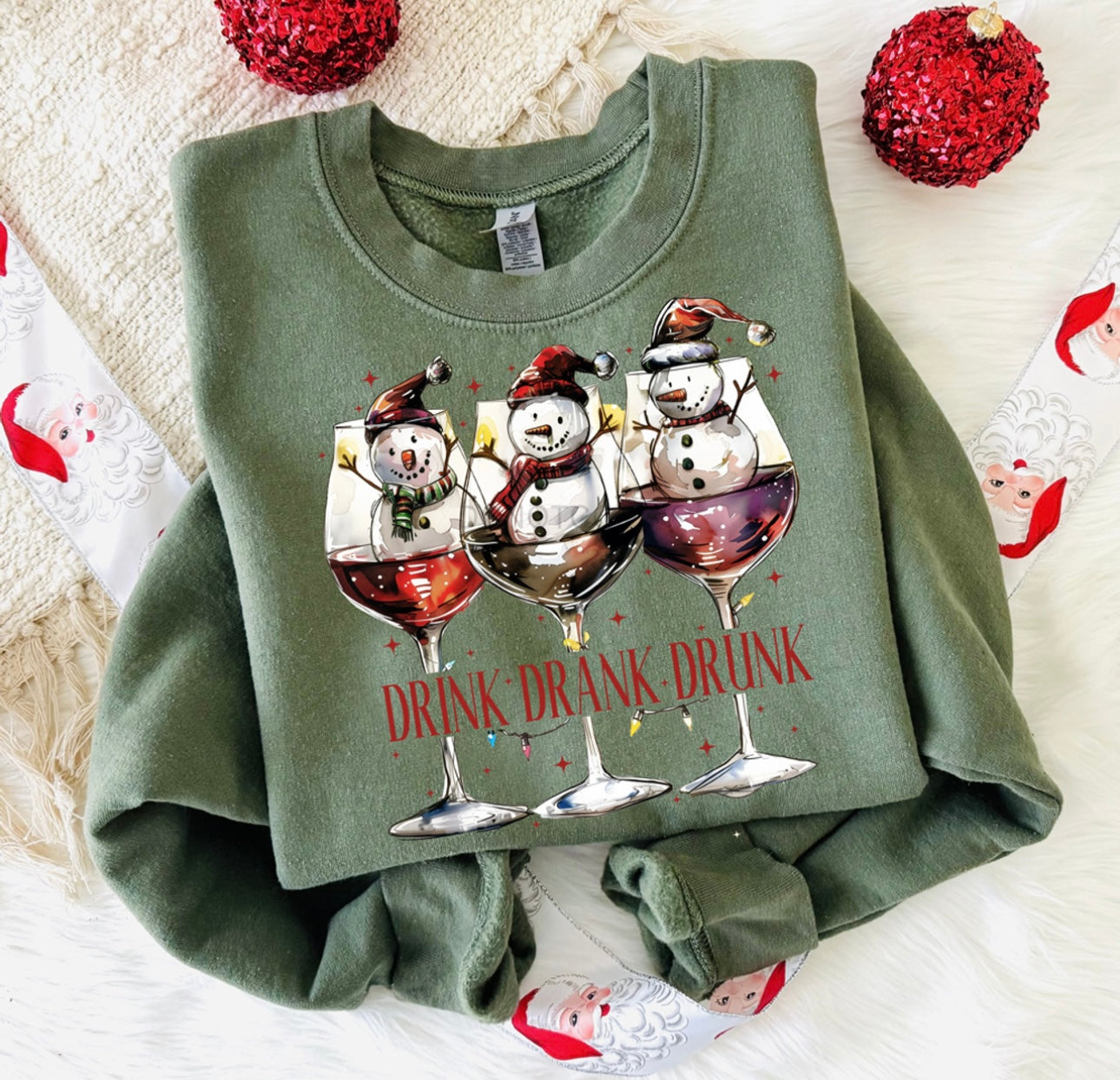 Drink, Drank, Drunk Snowman