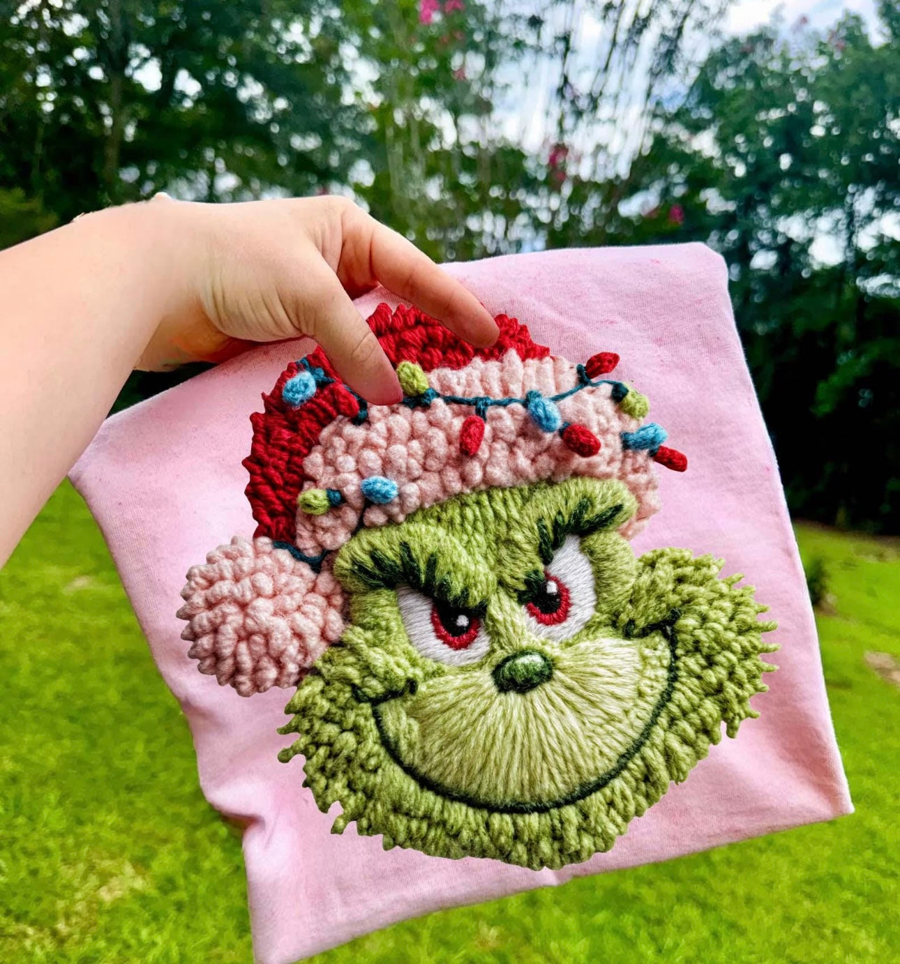 Grinchy Faux Yarn