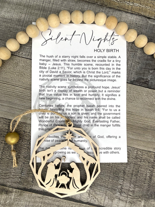 Nativity Ornament