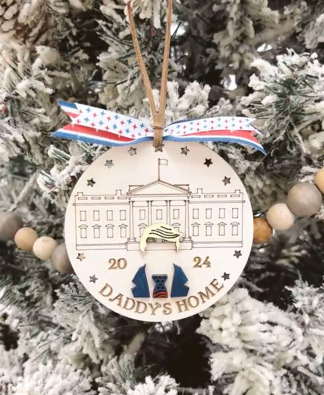 Trump Ornament