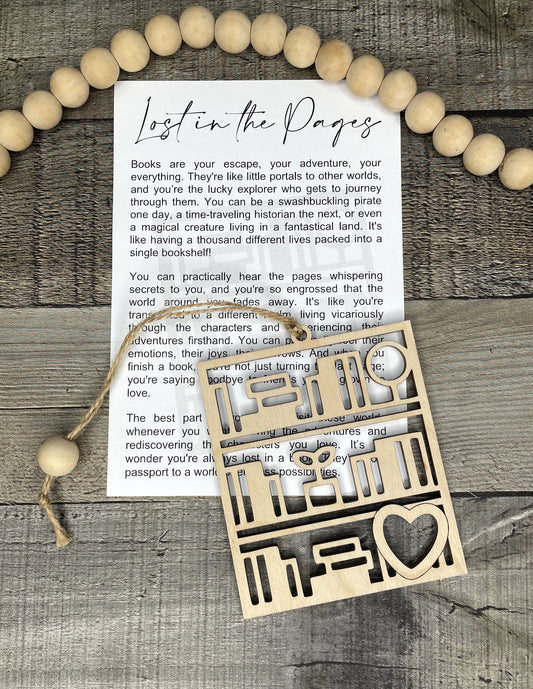 Lost in the Pages Ornament