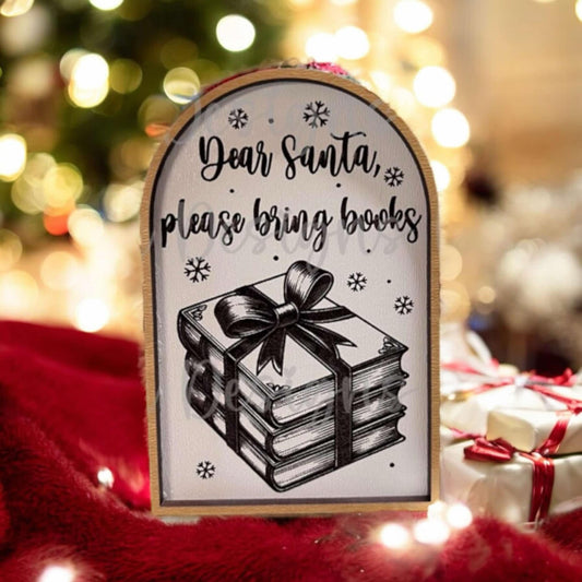 Please Bring Books Ornament