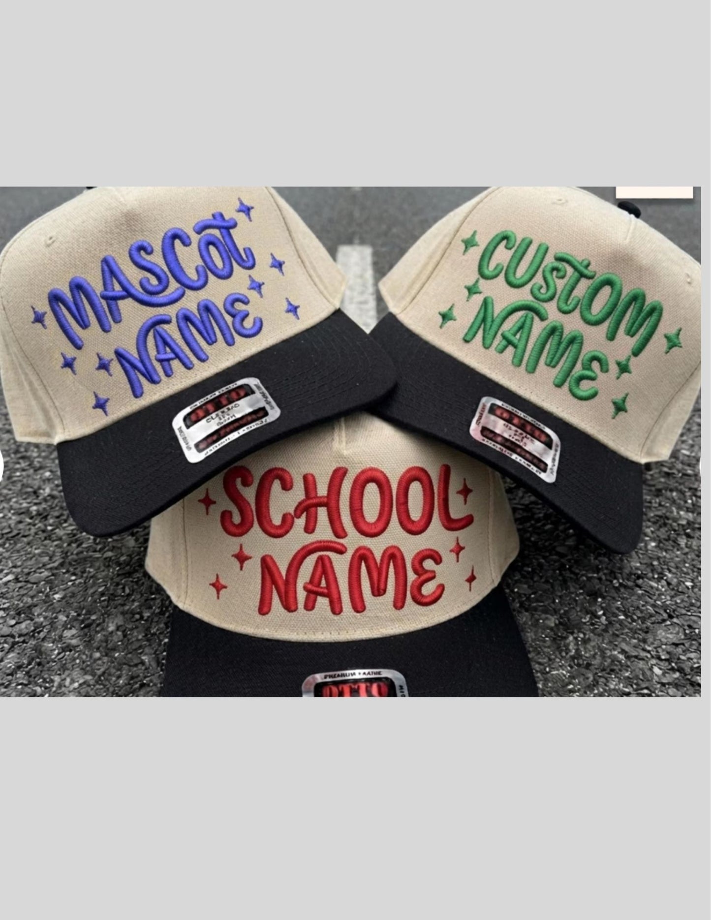 STARY Custom School Mascot Trucker Hat