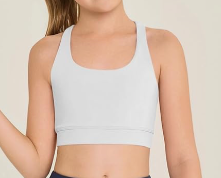 Practice Gear-  YOUTH Sports Bra option 2