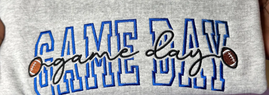 Game Day- Embroidery