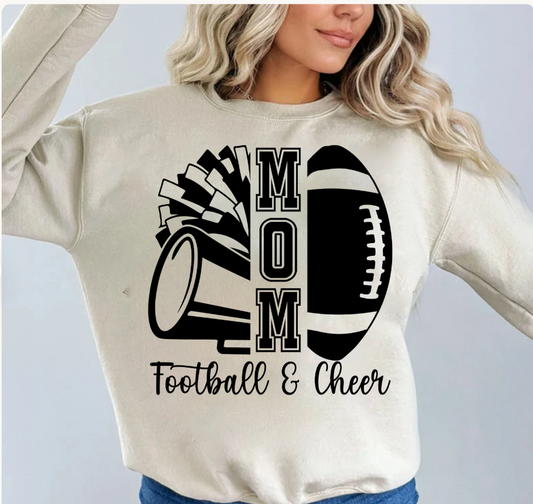 Football and cheer mom