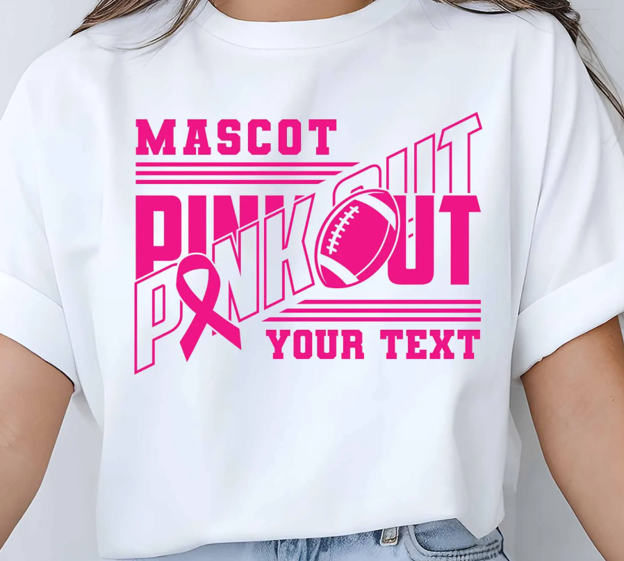 MASCOT- PINK OUT