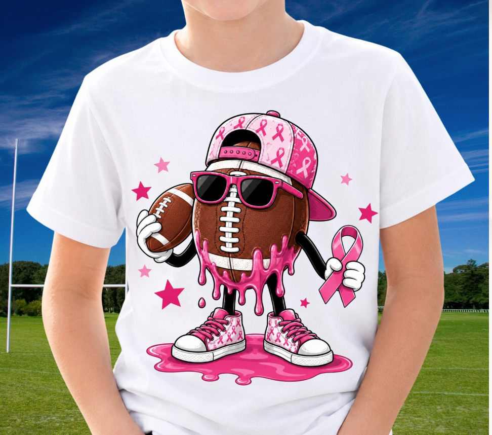 Football Drip- Pink Out