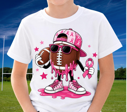Football Drip- Pink Out