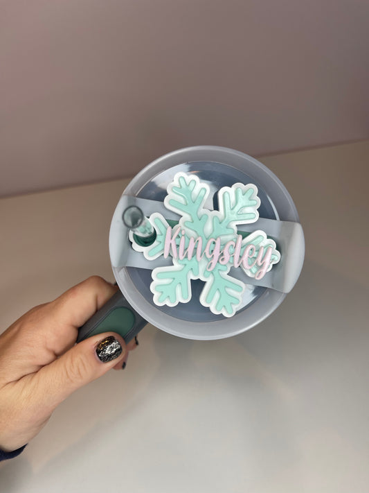 Snowflake Cup Topper