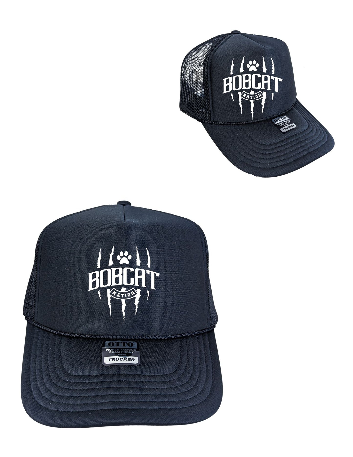 Red/ Black  Bobcat Nation Trucker Hat