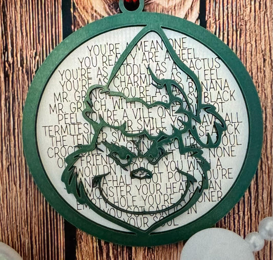 GRINCH ORNAMENT