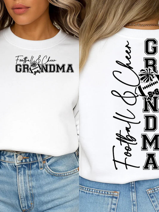 Football and Cheer Grandma